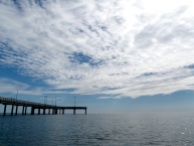 cloud canopy over HC pier